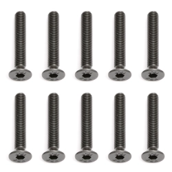 Śruba socket M3 x 18 mm FHCS (10 szt.) [#89209] -