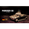 Czołg zdalnie sterowany ASG/IR/dźwięk/dym 1:16 Germany Tauch Panzer III Ausf.H RTR 2.4Ghz - Heng Long 3849-1U (S)