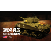 Czołg zdalnie sterowany ASG/IR/dźwięk/dym 1:16 U.S.Medium Tank M4A3 Sherman RTR 2.4Ghz - Heng Long 3898-1B (P)