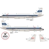 Model Plastikowy - ATLANTIS Models Samolot 1:135 Convair 990 Jet Airliner Nasa Markings - AMCH254