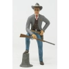 Model Plastikowy - ATLANTIS Models Figurka 1:8 U.S. Marshal Wyatt Earp Figure Model Kit - AMCP278