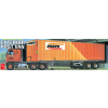 Model Plastikowy - Naczepa 1:25 40' Fruehauf Exterior Post Trailer Dohrn - AMT1357