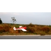 Samolot Fly Baby (klasa 50 EP-GP)(czerwony, 1,6 m rozpiętości) ARF - VQ-Models