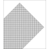 Szara Siatka PVC - Ukośna 0,32 x 194 x 320 mm - MAQUETT