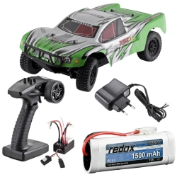 Auto elektryczne SHORT COURSE RTR 1:10 Off-Road (srebrno-zielony) - SST Auto elektryczne SHORT COURSE RTR 1:10 Off-Road (srebrno-zielony) - SST