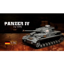 Czołg zdalnie sterowany ASG 1:16 PzKpfw. IV Ausf. F2 Sd Kfz 161/1 RTR 2.4Ghz - Heng Long 3859-1B Czołg zdalnie sterowany ASG 1:16 PzKpfw. IV Ausf. F2 Sd Kfz 161/1 RTR 2.4Ghz - Heng Long 3859-1B