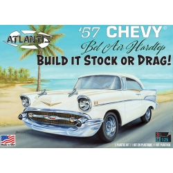 Model Plastikowy - ATLANTIS Models Samochód 1:25 1957 Chevy Bel Air - AMCH1371