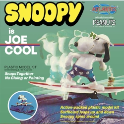 Model Plastikowy - ATLANTIS Models Figurka Snoopy Joe Cool Surfing - AMCM7502