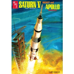 Model Plastikowy - Rakieta Saturn V Rocket - AMT1174