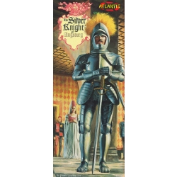 Model Plastikowy - ATLANTIS Models Figurka 1:8 Silver Knight - AMCA471