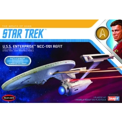 Model Plastikowy - Statek kosmiczny Star Trek 1:1000 Star Trek U.S.S. Enterprise Refit - Wrath of Khan Edition 2 - POL974M Model Plastikowy - Statek kosmiczny Star Trek 1:1000 Star Trek U.S.S. Enterprise Refit - Wrath of Khan Edition 2 - POL974M