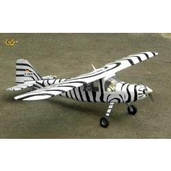 Samolot Dornier DO-27 (klasa 46 EP-GP)(wersja Zebra) ARF - VQ-Models