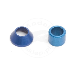 #8213B - FT Diff Thrust Cone, Rear Axle Spacer, blue aluminium - Team Associated #8213B - FT Diff Thrust Cone, Rear Axle Spacer, blue aluminium - Team Associated