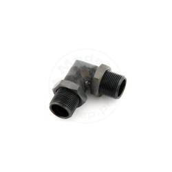 SAITO #220A163 - Muffler right angle manifold M15