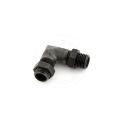 SAITO #50163 - Muffler right angle manifold M10
