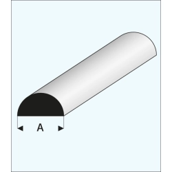 Półwałek plastikowy 5,0 x 1000 mm - MAQUETT