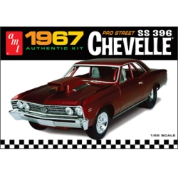 Model plastikowy - Samochód 1967 Chevy Chevelle Pro Street - AMT876