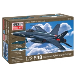 Model plastikowy - Odrzutowiec F18 USN Centennial - Minicraft