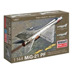 Model plastikowy - Odrzutowiec MIG 21 USSR - Minicraft