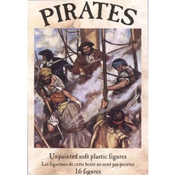 Model plastikowy - Pirates (16 figurek) - Glencoe Models Model plastikowy - Pirates (16 figurek) - Glencoe Models