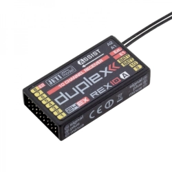 Odbiornik Jeti - REX 10 Assist 2.4GHz