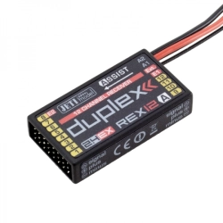 Odbiornik Jeti - REX 12 Assist 2.4GHz