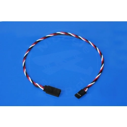 Przedłużacz serwa 90 cm FUTABA - 0,33mm2 22AWG - skręcony - MSP