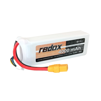 Redox 4000 mAh 14,8V 40C XT-90 - pakiet LiPo