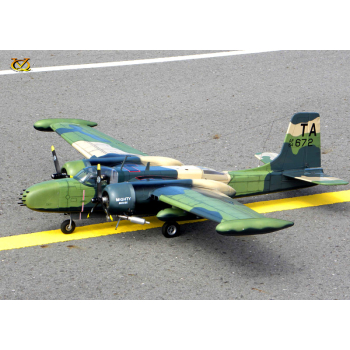 Samolot Douglas A-26K "Counter Invader" Twin (klasa .52 EP/GP) ARF- VQ-Models