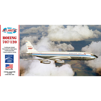 Model Plastikowy - ATLANTIS Models Samolot 1:139 Boeing 707 Boeing Prototype Markings - AMCH246