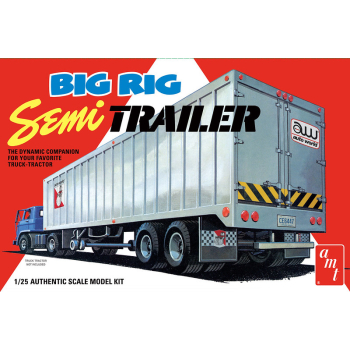 Model Plastikowy - Naczepa 1:25 Big Rig Semi Trailer - AMT1164