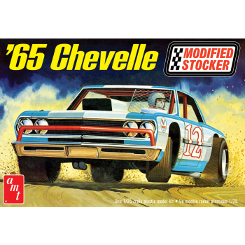 Model Plastikowy -  Samochód 1965 Chevelle Modified Stocker 1:25 - AMT1177