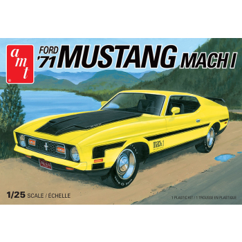 Model Plastikowy - Samochód 1:25 1971 Ford Mustang Mach I - AMT1262