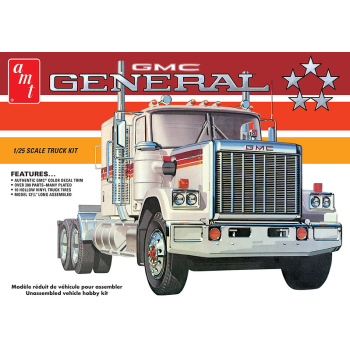 Model Plastikowy - Ciężarówka 1:25 1976 GMC General Semi Tractor - AMT1272