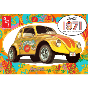 Model Plastikowy - Samochód 1:25 Volkswagen Superbug 1971 Unity Graphics (Coke) - AMT1284
