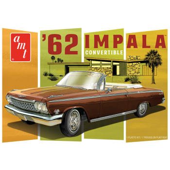Model Plastikowy - Samochód 1:25 1962 Chevy Impala Convertible - AMT1355