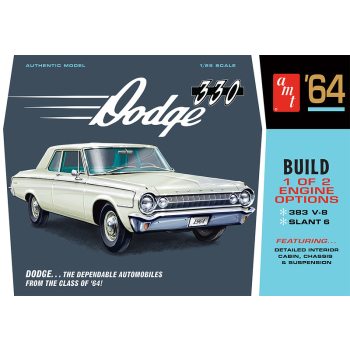 Model Plastikowy - Samochód 1:25 1964 Dodge 330 - AMT1366