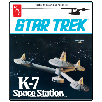 Model Plastikowy - Statek Kosmiczny Star Trek K-7 Space Station 1:7600 - AMT1415