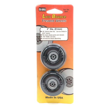 Koło Gumowe bieżnikowe DUBRO 2" (5.08 cm) Treaded Surf Wheel komplet 2 szt. - DU-BRO #200T