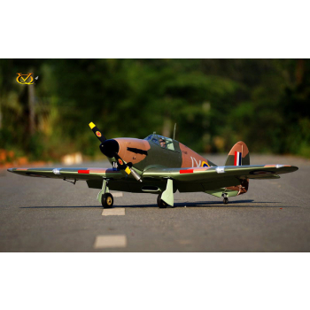 Samolot Hawker Hurricane (klasa .60 EP-GP)(wersja bitwa o Anglię) ARF - VQ-Models