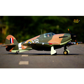 Samolot Hawker Hurricane (klasa .60 EP-GP)(wersja bitwa o Anglię) ARF - VQ-Models