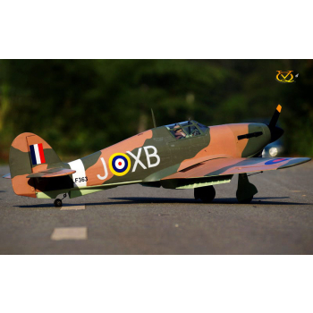 Samolot Hawker Hurricane (klasa .60 EP-GP)(wersja bitwa o Anglię) ARF - VQ-Models