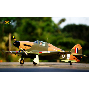 Samolot Hawker Hurricane (klasa .60 EP-GP)(wersja bitwa o Anglię) ARF - VQ-Models
