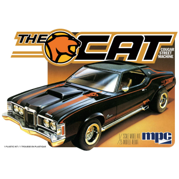Model Plastikowy - Samochód 1:25 1973 Mercury Cougar „The Cat#8221; Car - MPC1004