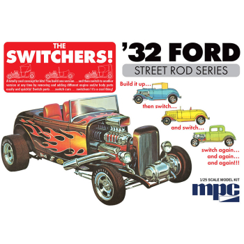 Model Plastikowy - Samochód 1:25 1932 Ford Switchers Roadster/Coupe - MPC992