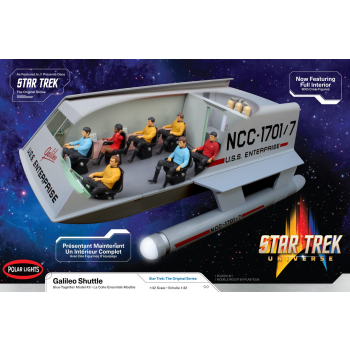 Model Plastikowy - Statek kosmiczny Star Trek 1:32 Galileo Shuttle w/Interior 2T - POL995M