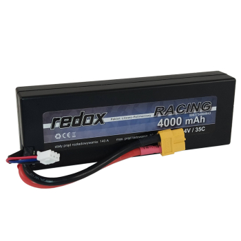 Redox 4000 mAh 7,4V 35C Hardcase - pakiet LiPo