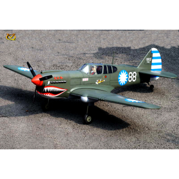 Samolot P-40 Curtiss AVG Kitty Hawk (klasa 60 EP-GP) ARF - VQ-Models
