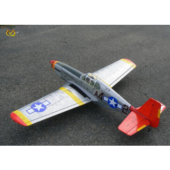 Samolot Mustang P-51B (klasa 46 EP-GP)(Tuskegee Airman) ARF - VQ-Models