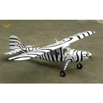 Samolot Dornier DO-27 (klasa 46 EP-GP)(wersja Zebra) ARF - VQ-Models